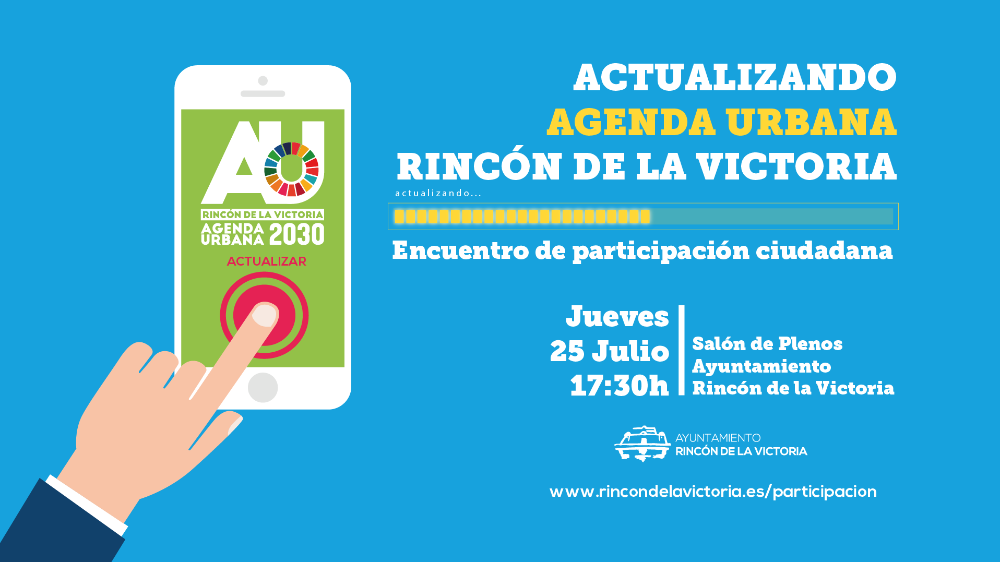 Cartel actualizado de agenda urbana