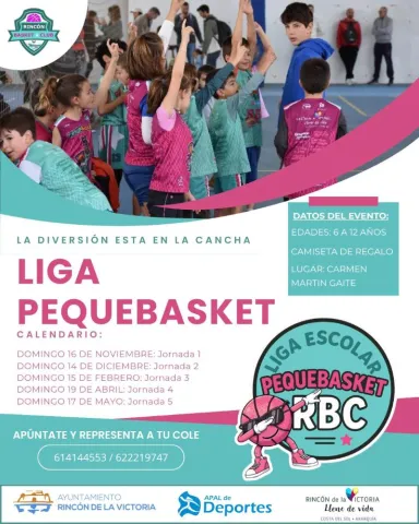 Cartel Liga Pequebasket