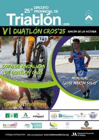 Cartel del sexto duatlón